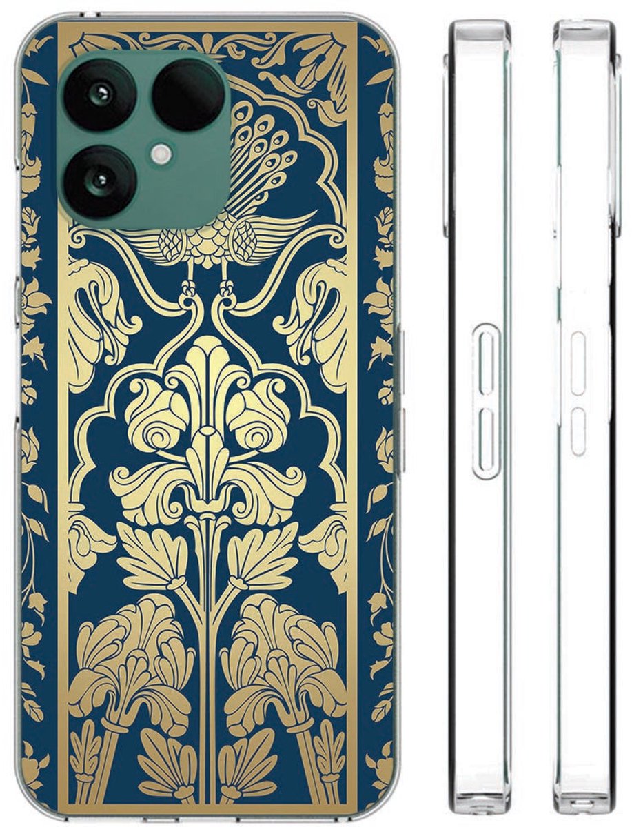 Fairphone 6 Hoesje Beige Flowers – TPU Back Cover