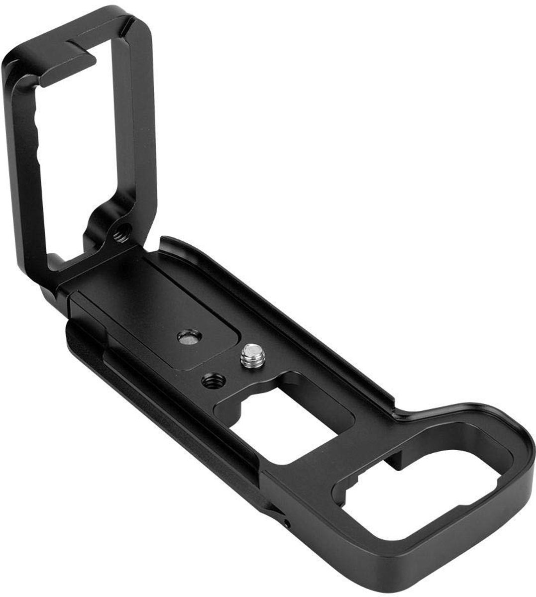 Duurzame L-vormige Quick Change Camera Houder met 1/4" Schroef voor Sony A7M3/A7R3/A9 - Ideaal voor Fotografie en Videografie
