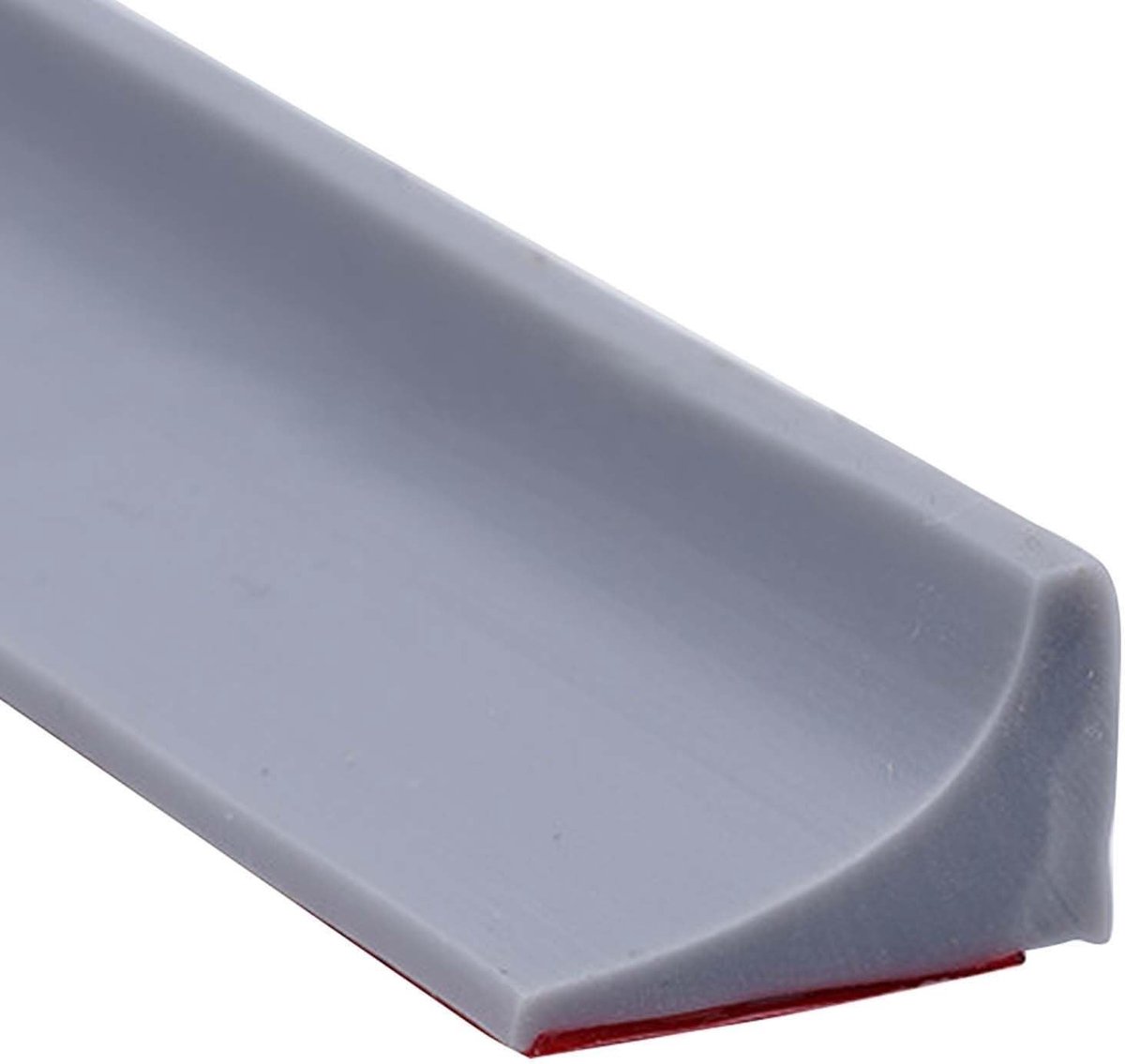 Siliconen Douche Waterdichte Dichting - Zelfklevende Strip voor Douchedeur, Waterstop en Scheiding van Droog en Nat (Grijs)