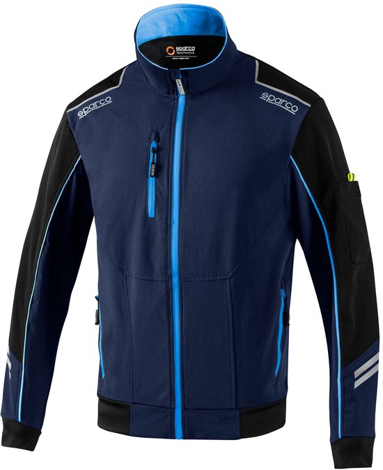 Sparco Light-Shell Jas Tech Austin Softshell Jas - Zwart van Sparco — afbeelding 3
