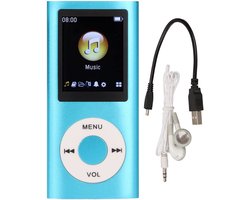Dailygoody - Mp3-speler - Draagbare Muziekspeler - Lossless Geluid - Blauw - Ideaal voor Kinderen en Studenten - Perfect voor Sport en Wandelen