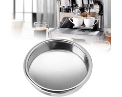 Blind Filter 58 mm - RVS - Espresso Machine - Blind Filter Basket voor Semi-Automatische Koffiemaker 60 x 17 x 58 mm