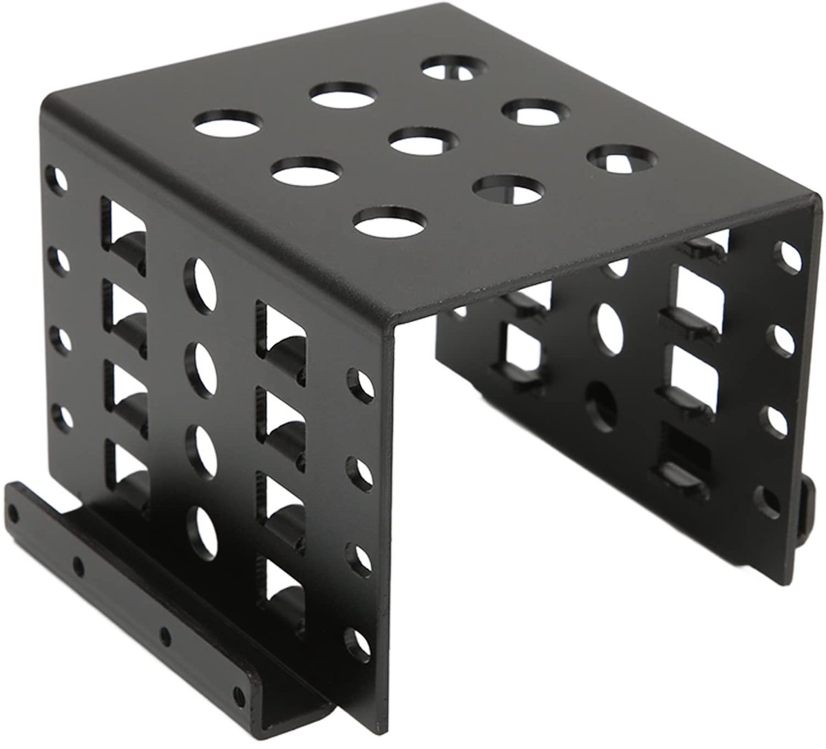 Dailygoody - 2,5 Inch Harde Schijf Opslagbeugel - Aluminium Montage Rack - Zwart - Uitbreiding voor HDD en SSD - Ideaal voor opslagvergroting - Geschi...