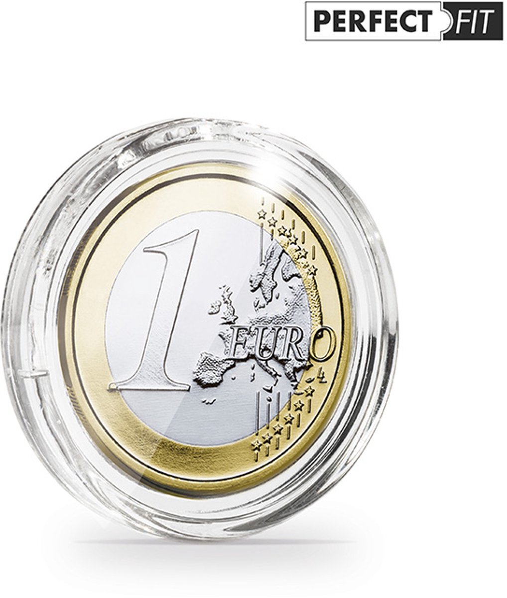 ULTRA - Muntcapsule - Muntcapsules, perfect passend voor 1 euro (23,25 mm), verpakking van 100 stuks