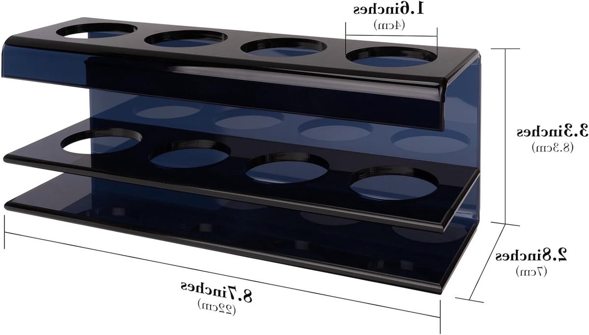Elektrische Tandenborstelhouder voor in de Douche, Acryl Organizer met 4 Slots voor Tandenborstels en Tandpasta, Geschikt voor Oral-B iO en Philips Sonicare — afbeelding 2