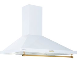 Klarstein afzuigkap 90cm, afzuiging afzuigkap met RGB LEDs, Leistungsstarke afzuigkap , 599 m³/h Luftstrom, wandafzuigkap met Aluminium Fettfilter & 3 , Dunstabzug 90 cm - 599 m³/u 50 cm 165W - voor Keuken - Vetfilter - Dampkap