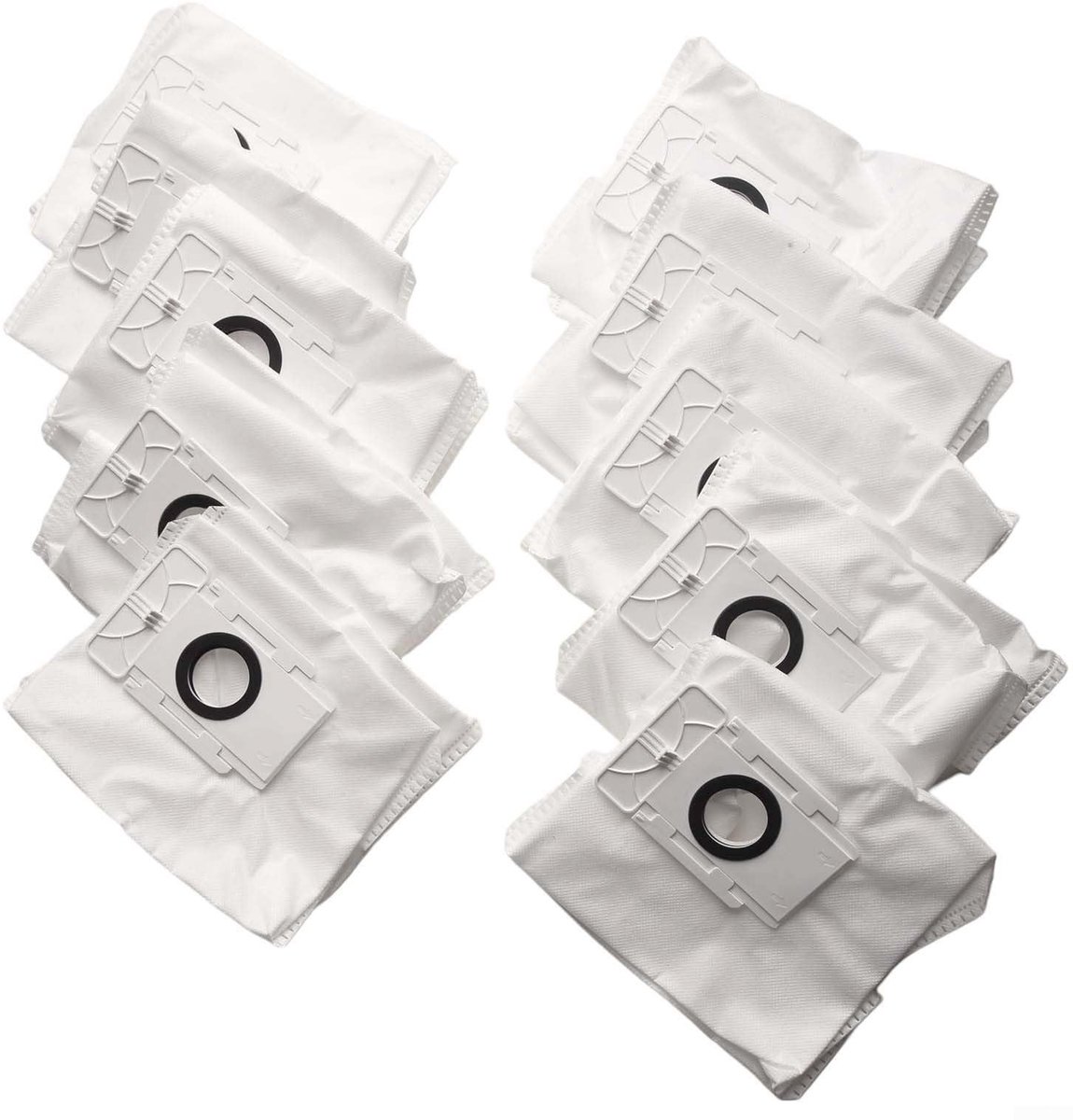 Dailygoody - Robotstofzuiger Zak - Stofzuigerzakken - Geschikt voor Robotstofzuiger - 10-PACK - Hoge capaciteit - Perfecte pasvorm - Ideaal voor...