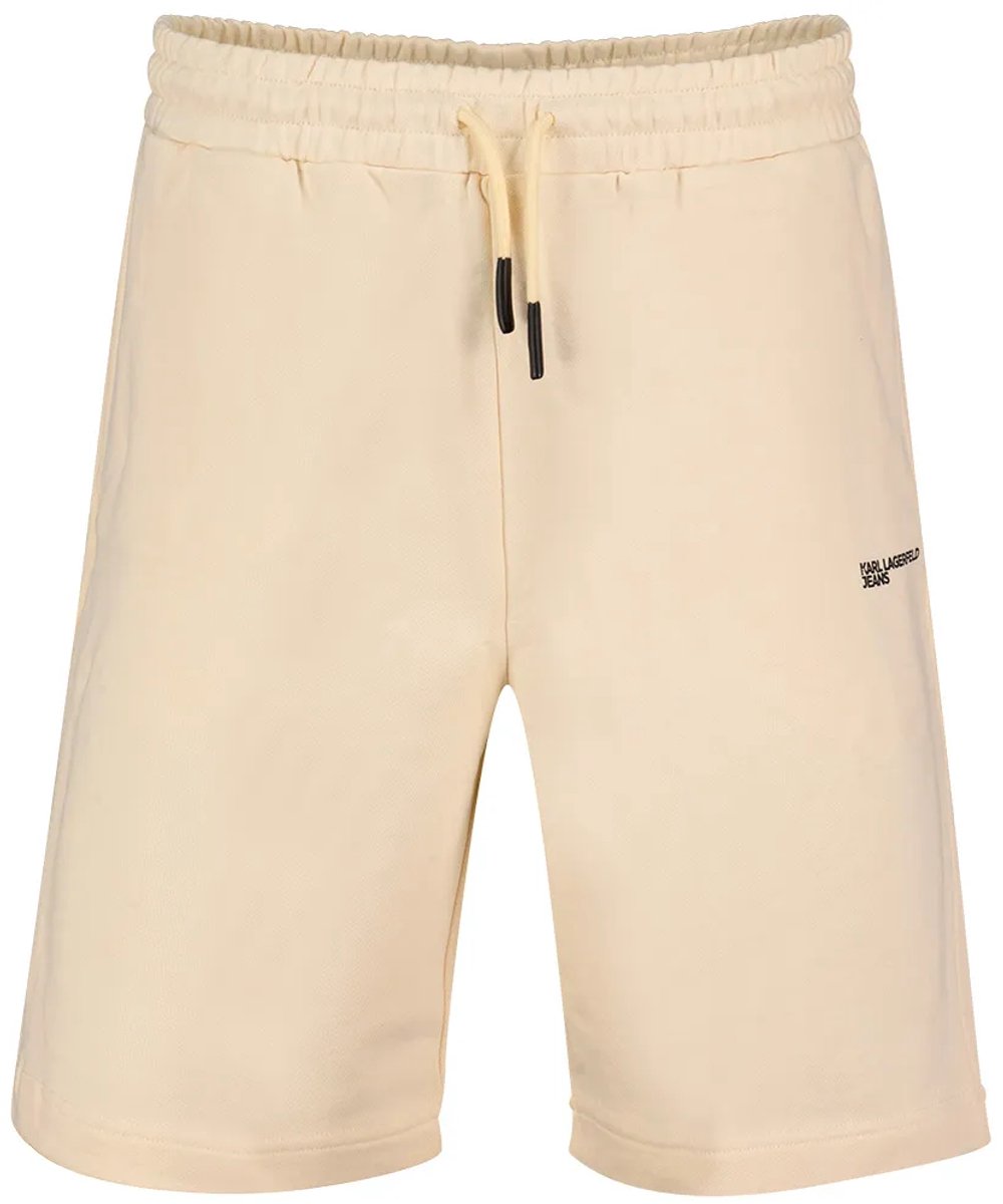 Karl Lagerfeld Jeans B2m10148 Relaxed Fit Korte Sportbroek Beige L Man