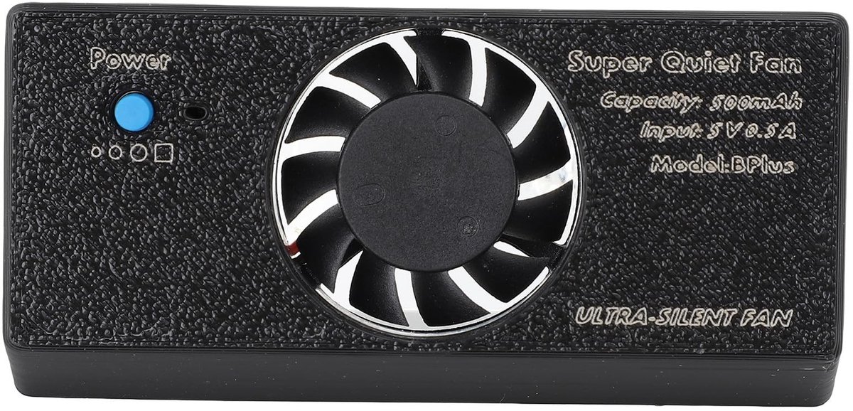 Dailygoody - Camera-koelventilator - Sterke Koelprestaties - Compact - Laag Geluidsniveau - Efficiënte Koeling - Geschikt voor A7M3 A7R4 A7RIII A7III ...