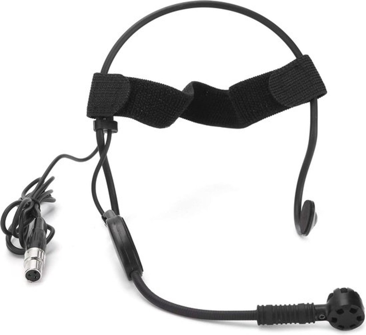 3-pins mini-condensatormicrofoon - draadloos XLR-camerasysteem - podiumoptredens onderwijs - zwart .