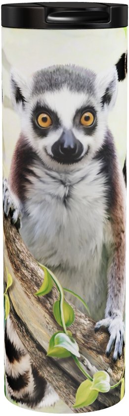 Ringstaart Maki Ringtailed Lemur - Thermosbeker 500