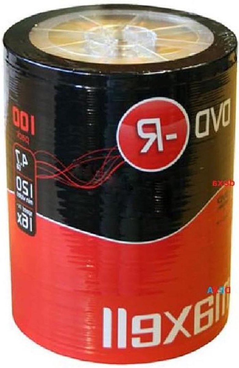 Blanco DVD Schijven - Opneembare Media - Gegevens Archiveren - Snelle Opname - 600 Stuks - Zilver