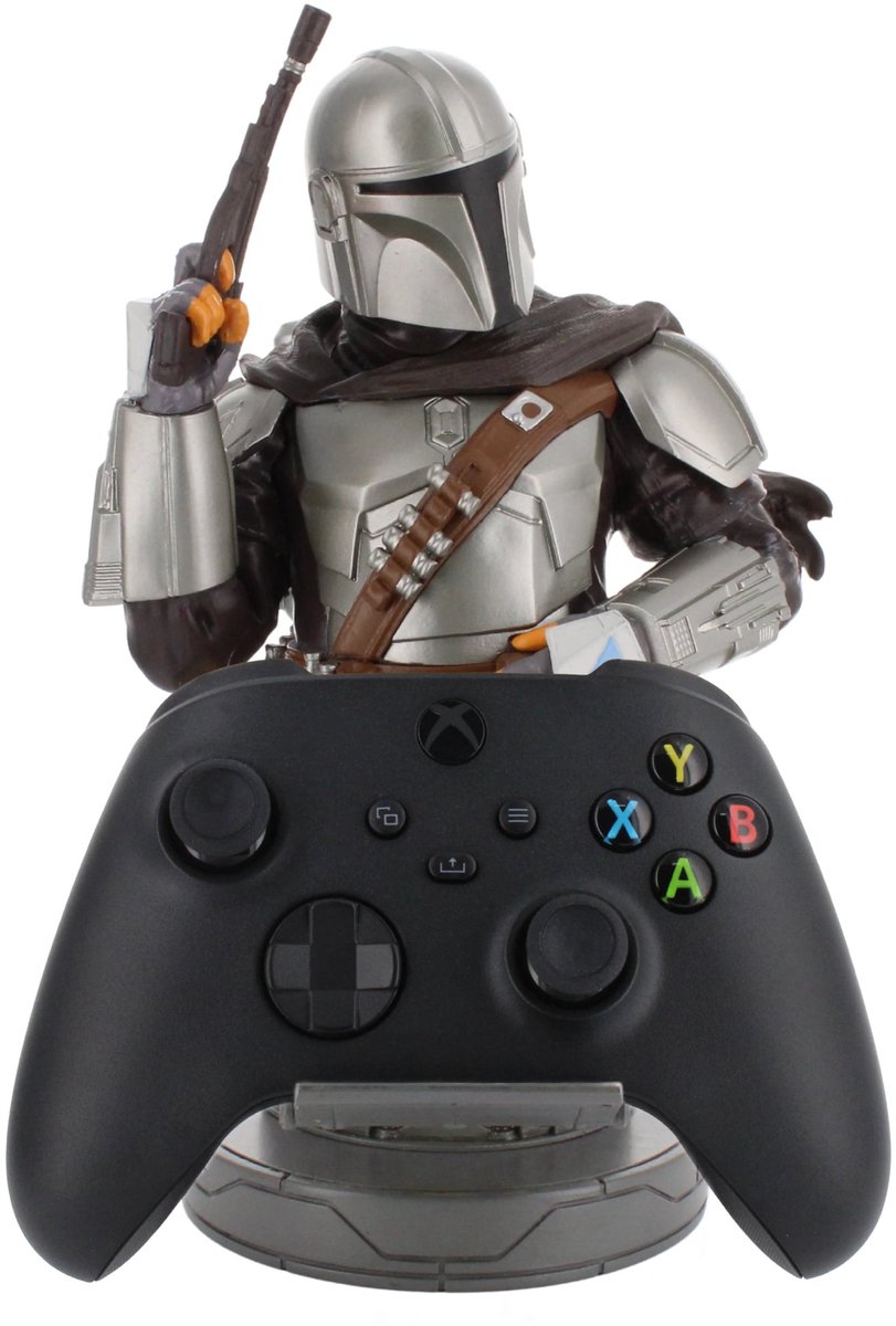 Star Wars - Mandalorian bounty hunter - figurine standaard voor telefoon | controller | oplaadcase (Cable Guys R.E.S.T.) — afbeelding 2