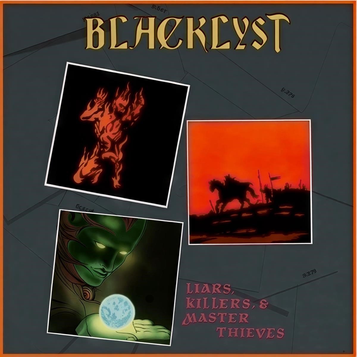 Blacklyst - Liars, Killers & Master Thieves (LP) (Coloured Vinyl)