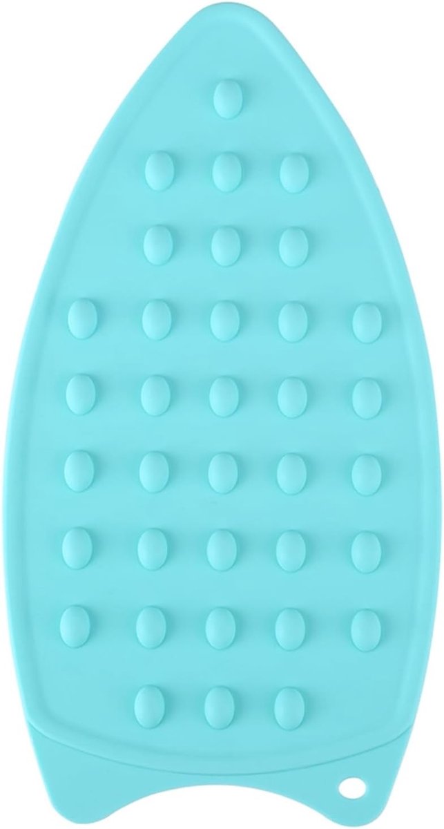 Siliconen Strijkondersteuningskussen met Antislip, Ideaal voor Strijken en Strijkmat - Blauw