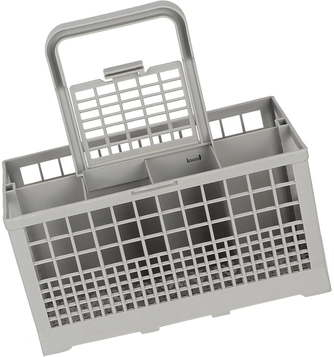 Dailygoods- Vaatwasmand Universeel - Stevig - Duurzaam - 8 Vakken - Afneembare Handgreep - Geschikt voor 99% Vaatwassers - Bestekmand