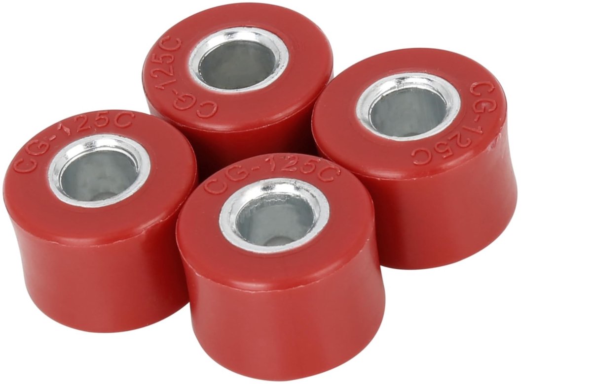 Dailygoods- Schokdemperbussen 4 Stuks - Duurzaam Rubber - Geschikt voor Motorfiets/Scooter - Binnendiameter 9,4 mm - Buitendiameter 24 mm - Eenvoudige Installatie - Motorfiets Onderdelen