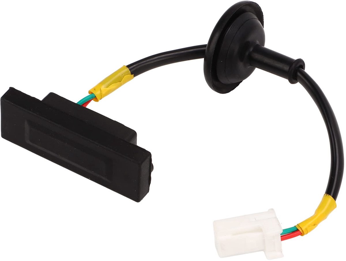 Dailygoods- Achterklep Ontgrendelingsknop Vervanging - Kofferbak Vergrendelingsschakelaar - Compatibel met Picanto/Rio 2011-2017 - Duurzaam ABS - OEM-nummer 81260-1W220 - Slijtvast en Krasbestendig - Kofferbakknop