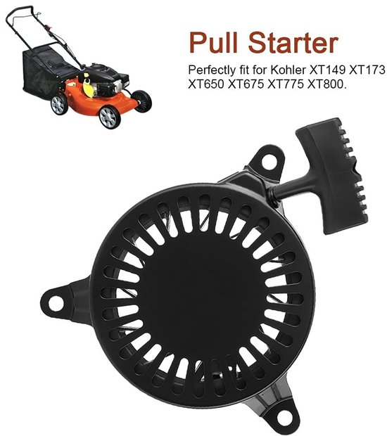 Dailygoods- Pull Starter Vervanging - Trekstarter - Grasmaaier Accessoires - Geschikt voor XT149/XT173/XT650/XT675/XT775/XT800 - Metalen Materiaal - Diameter 14 cm — afbeelding 5