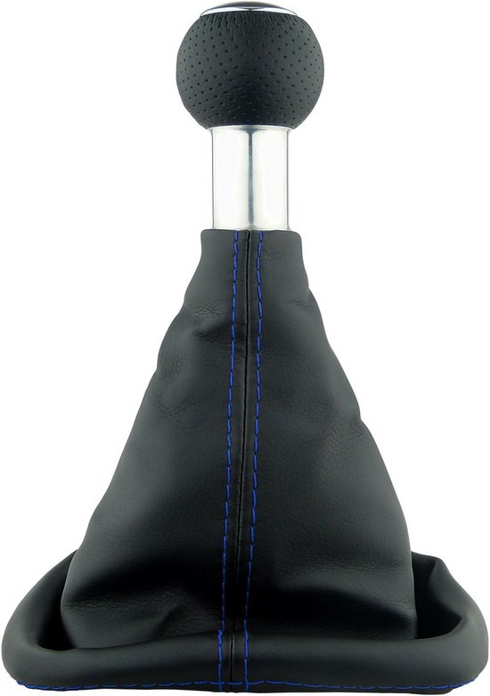 Schakelset - Pookhoes Pookknop - Auto Interieur - Plug and Play - 5 Versnellingen - Zwart Blauw — afbeelding 2