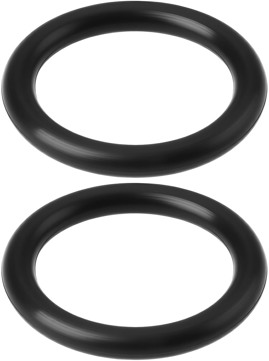 Dailygoods- O-ring 10,6 * 1,8 mm - 2 Stuks - Fluororubber - Compatibel met John Deere - Brandstofsysteem - Uitstekende hitte- en oliebestendigheid - Afdichtring
