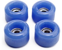 Fingerboard Wielen - Skateboard Onderdelen - Street Tricks - 60D Urethaan Materiaal - 0.76 x 0.51 cm - Lichtblauw