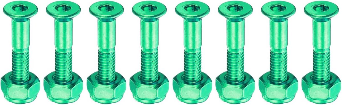 Skateboard Hardware Montage Schroeven Onderdelen Vervangen Koolstofstaal Materiaal 8 Stuks