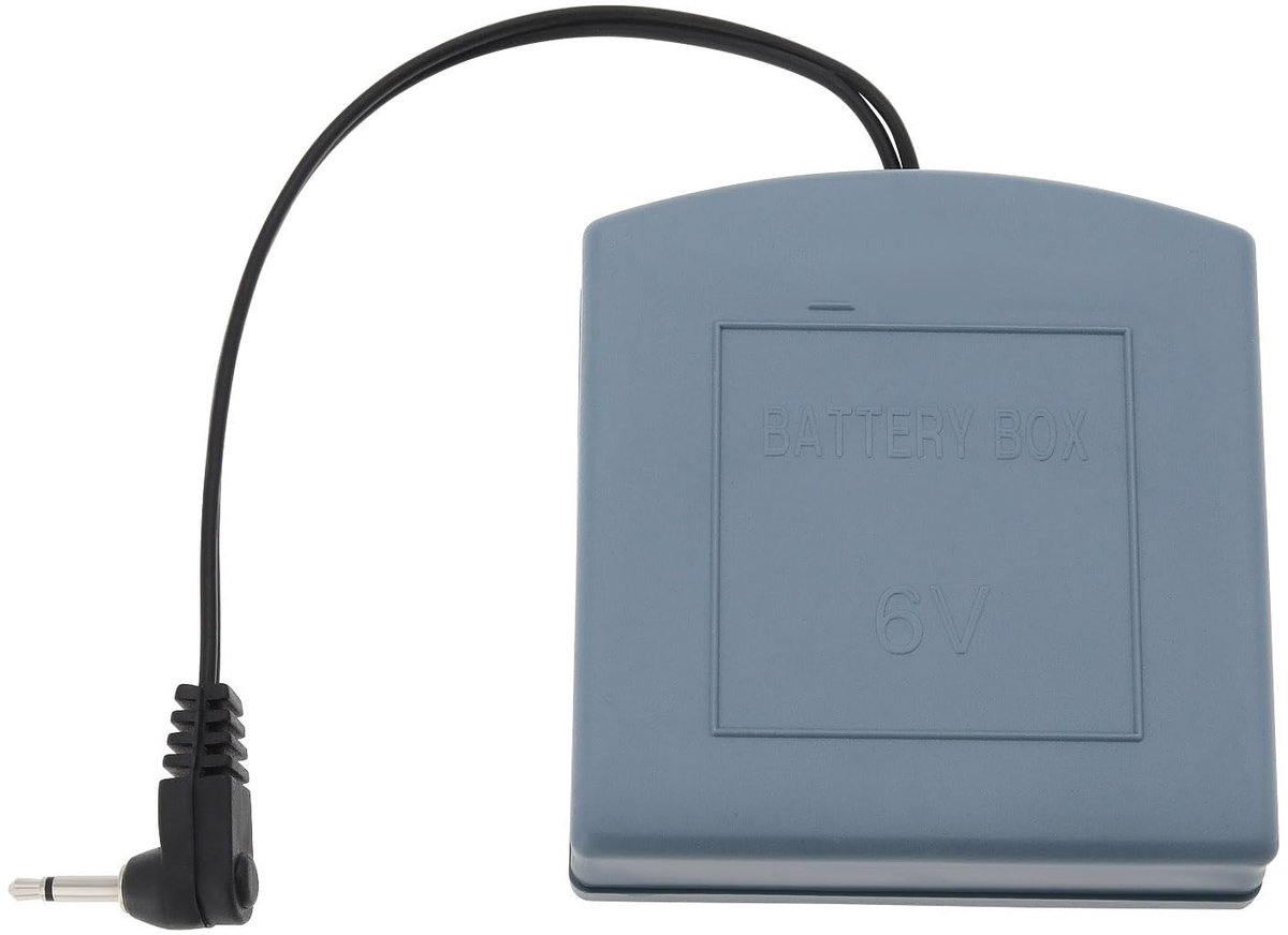 Dailygoods - Safe Box Emergency Batterij Doos - Externe Batterij - 2,5 mm Interface - Compatibel met Digitale Kluizen - Ideaal voor Noodoplossingen
