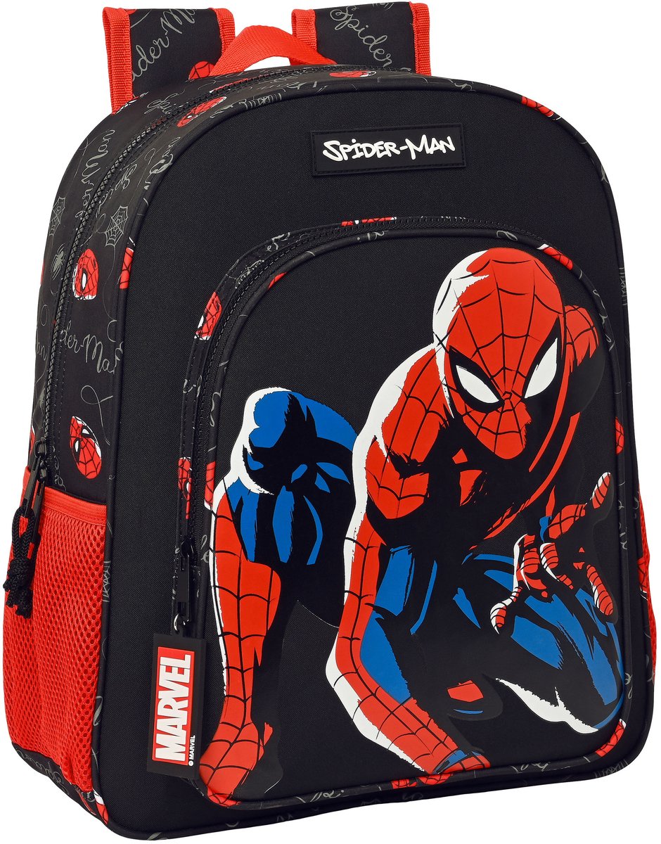 SpiderMan Rugzak, Hero - 38 x 32 x 12 cm - Polyester