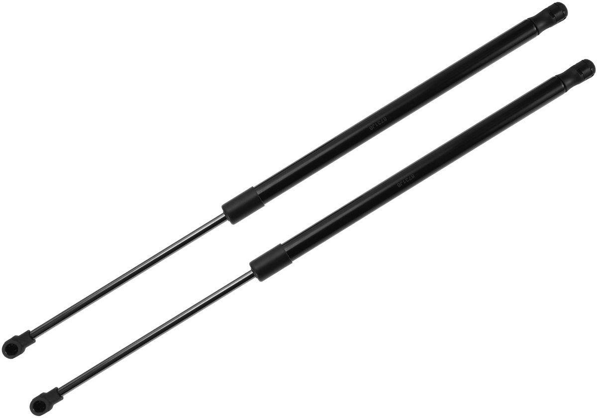 Dailygoods- Gasveer 2 Stuks - Gasveren voor Citroen C4 Hatchback 2004 - Duurzaam Koolstofstaal - Waterdicht - Eenvoudige Installatie - Uitgeschoven Lengte 55cm - Liftsteun