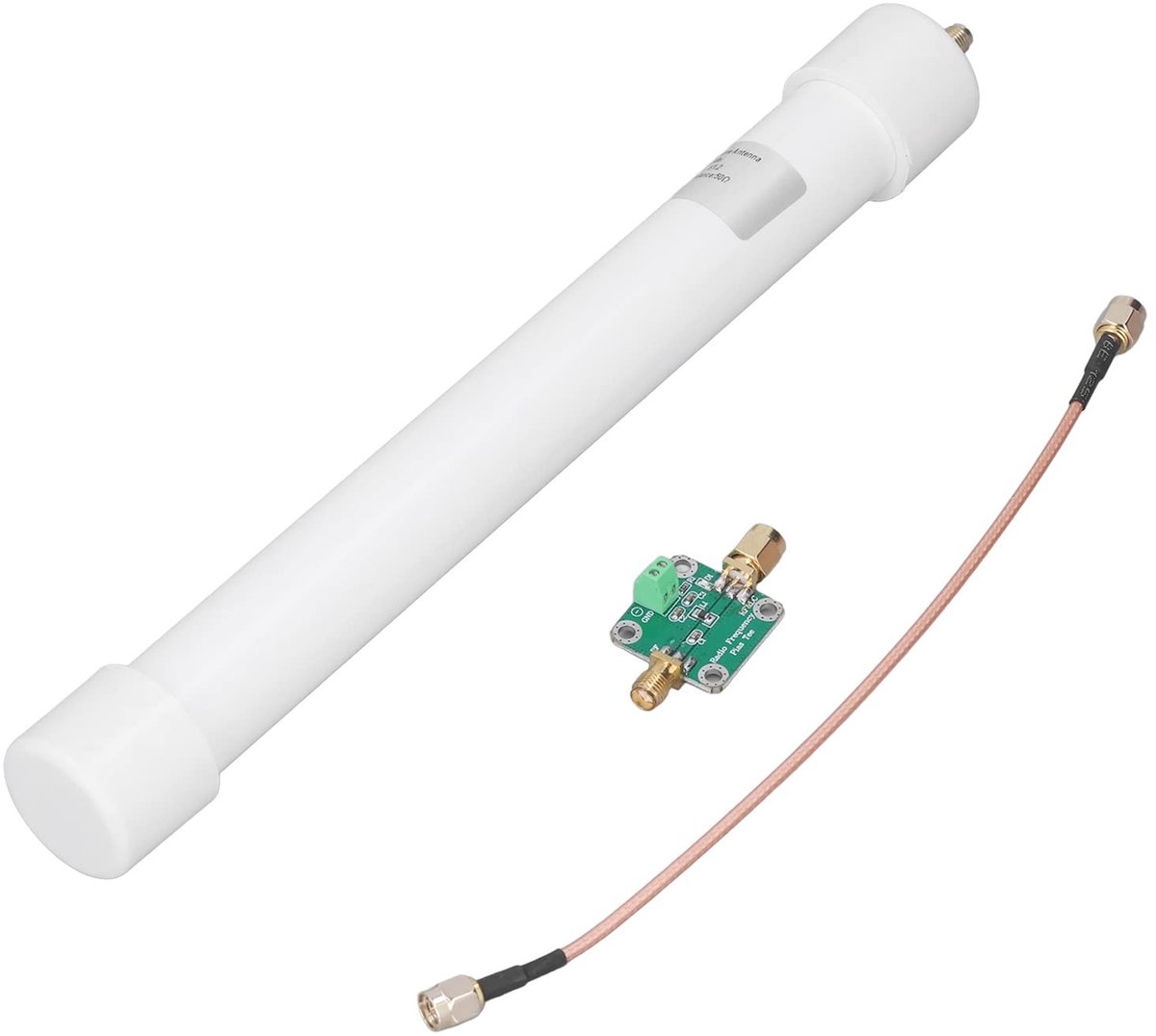 Dailygoods- Ontvangerantenne 360°-dekking - Hoge Gevoeligheid - Omnidirectionele Antenne - 36 dBi Versterking - Roestvrij Staal - Waterdicht - Signaalantenne