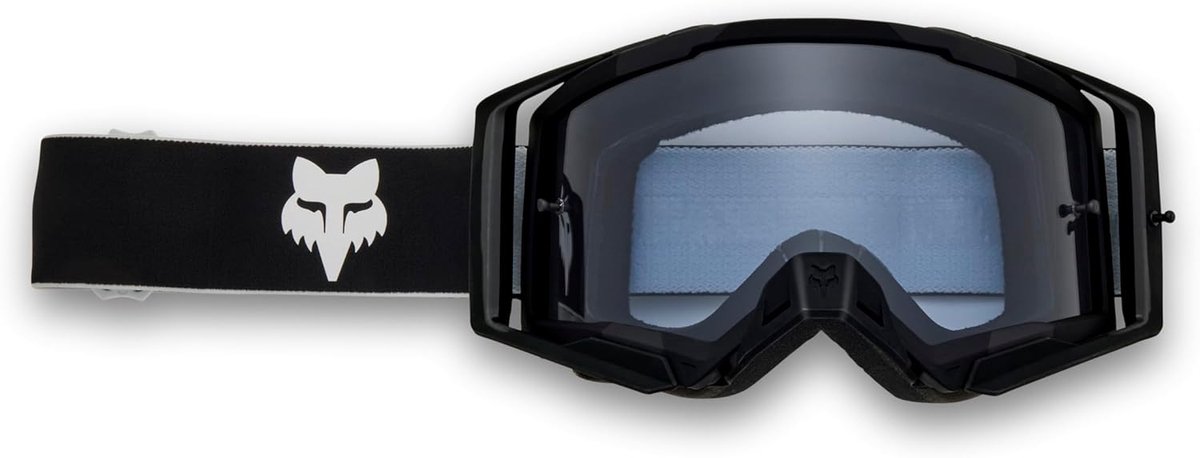 Motorcross Masker - Crossbril Gezichtsbescherming - Tijdens Het Rijden - Groot Gezichtsbereik - 25.4 x 12.7 cm - Zwart