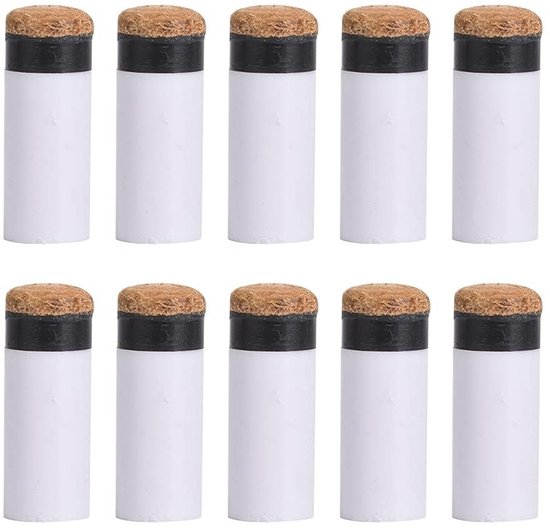 Dailygoods - Cue Tips Reserveonderdelen - Biljartstick Reparatie - 10 stuks - Ondersteuning voor Biljart - 10mm 11mm 12mm 13mm - Geschikt voor Biljart... van Dailygoods — afbeelding 2