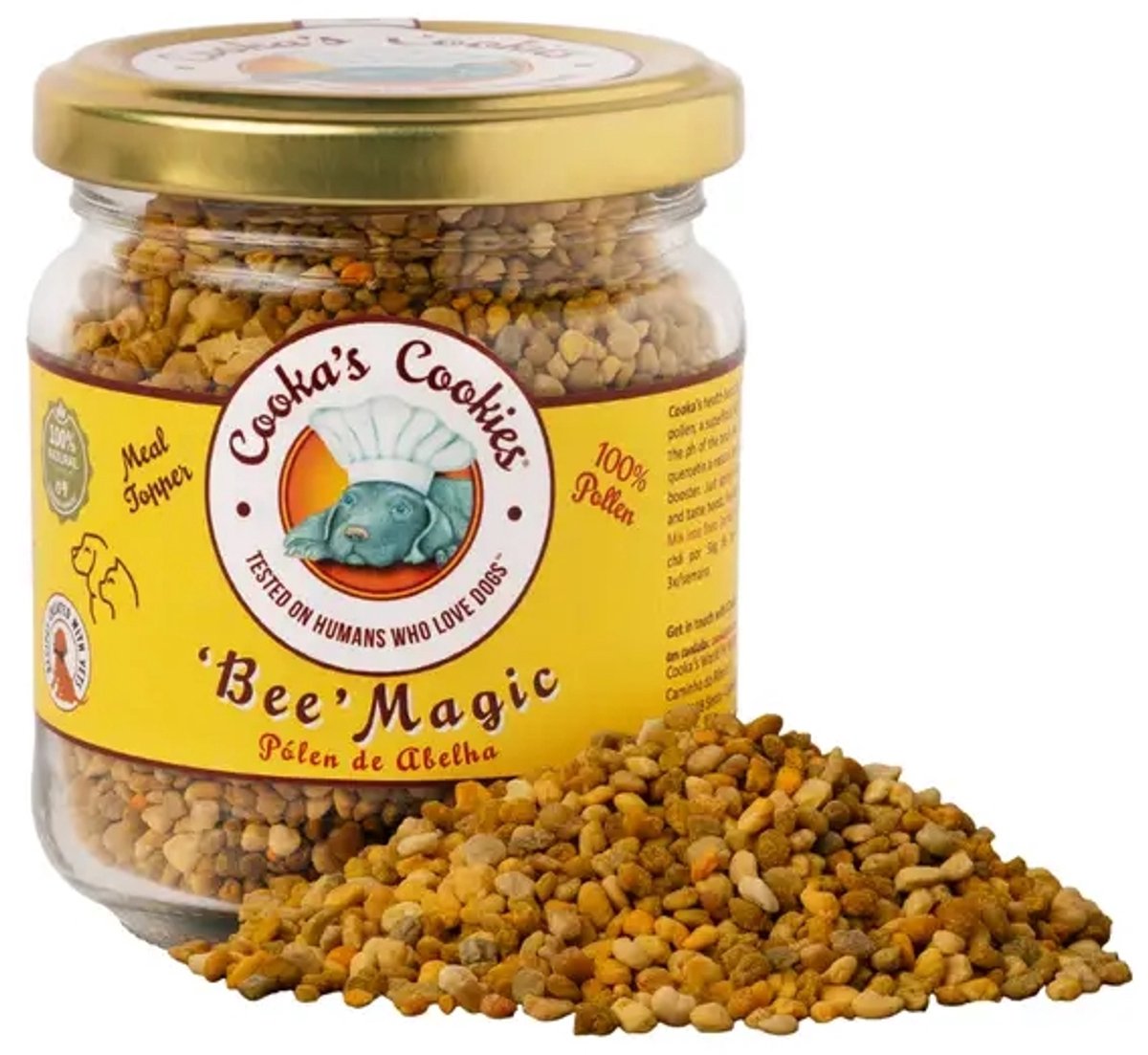 Cooka's Cookies Magic Tripe Dust (60gr) - maaltijdtopper van smakelijke runderpens - voor kieskeurige honden
