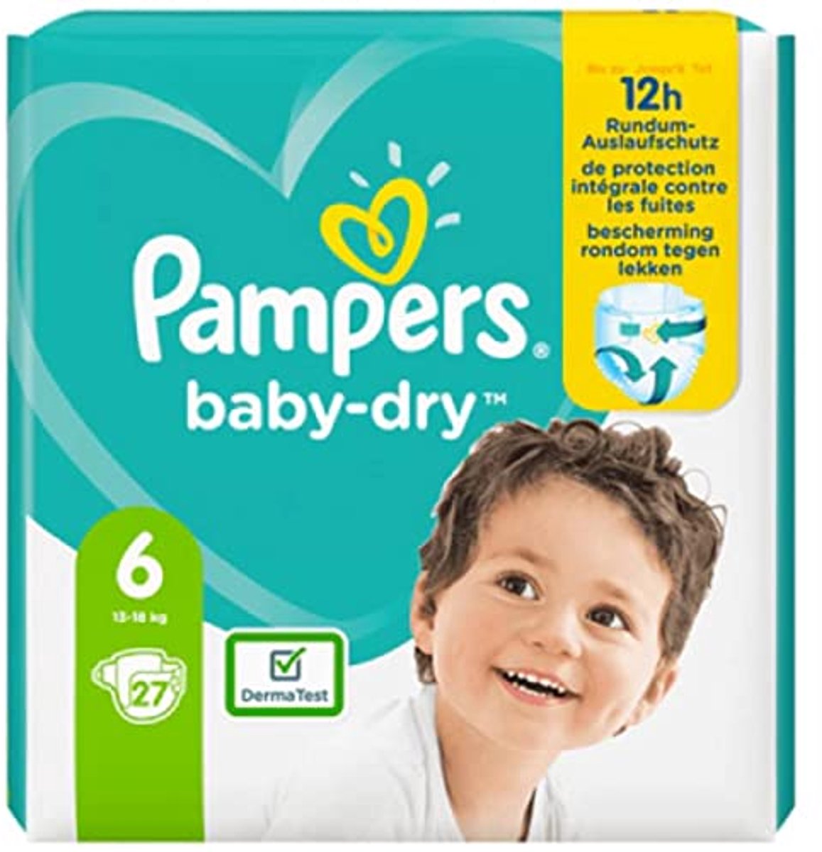 Baby Luiers - Extra Large - Droog Blijven - Tot 12 uur bescherming - 27 Stuks - Wit