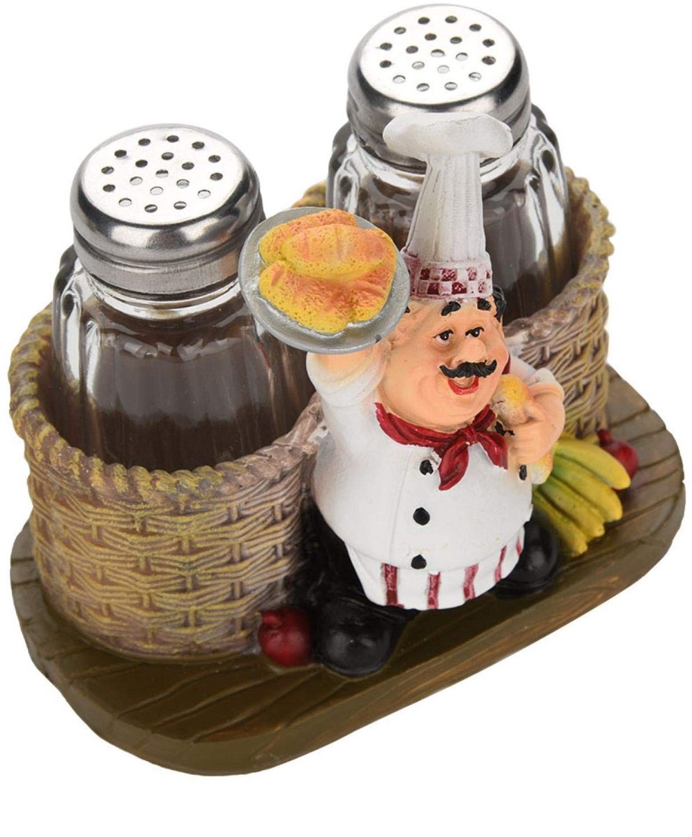 Dailygoods- Zout- en Peperschudbeker Decoratief - Keuken Accessoires - Displaystandaard - Tafel Middelpunt - Harsambachten - Landelijke Cottage - Keukenaccessoire