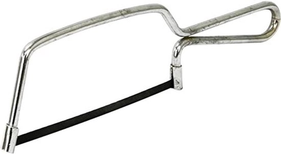 Junior ijzerzaag 150 mm met verchroomd frame