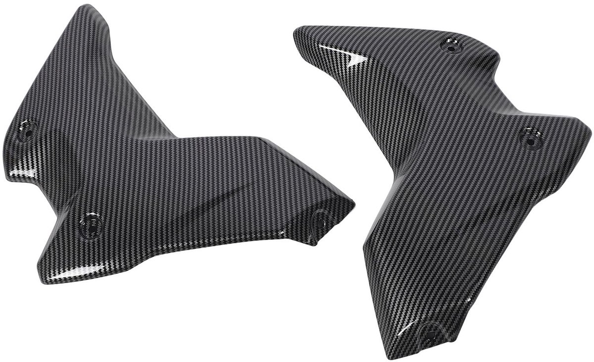 Dailygoods- Radiatorbeschermer Hoogwaardige ABS - Voorzijde Beugel - Motorbescherming - R1250GS 2018-2023 - Lichtgewicht - Schokbestendig - Radiatorcover