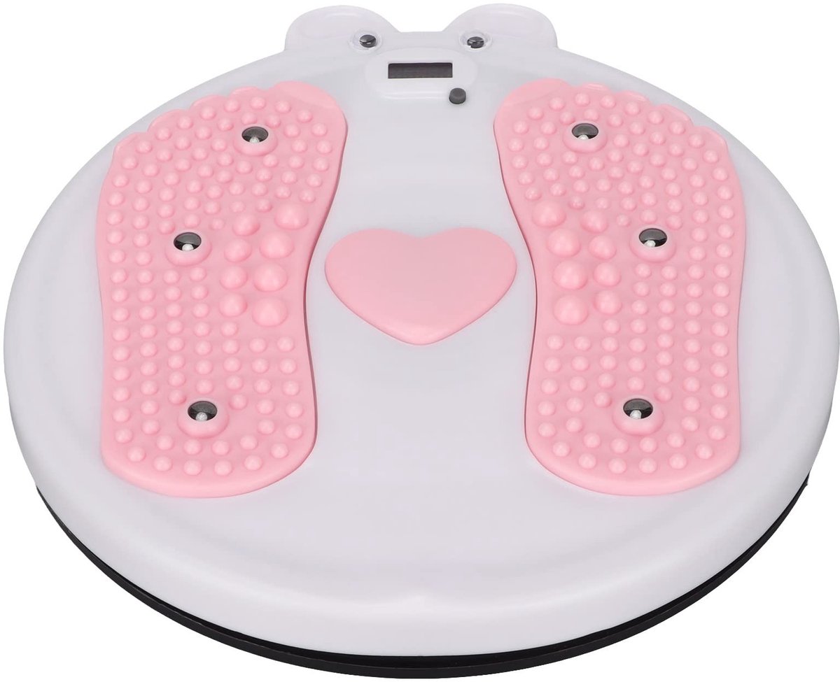 Dailygoods- Twistboard met Telfunctie - Taille Draaibord - Oefenapparatuur - Voetmassageschijf - Calorieën Verbranden - Schokbestendig Design - Draaischijf
