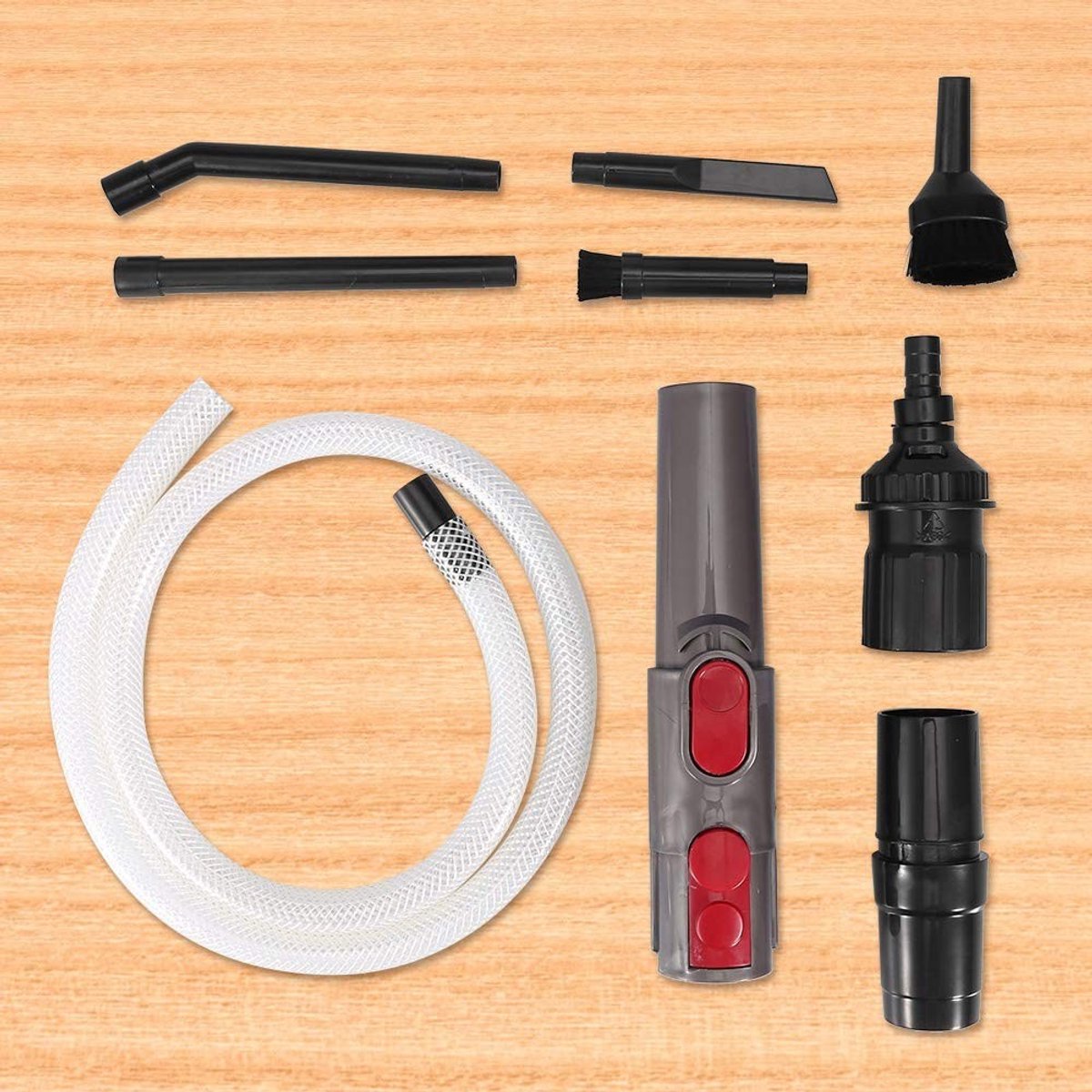 Dailygoods - Mini Stofzuigerset - Multifunctioneel Reinigingsgereedschap - Draagbaar - Auto Stofzuiger - Voor Naaimachines en Elektrische Apparaten -...