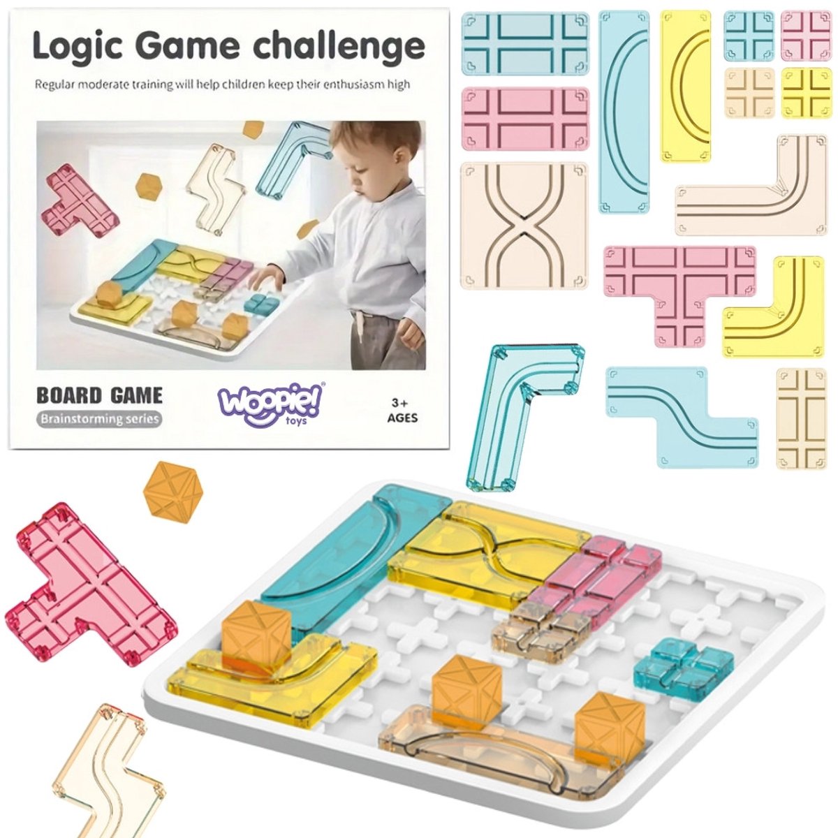 Woopie Creative Space Puzzel Logic Bordspel - UNI