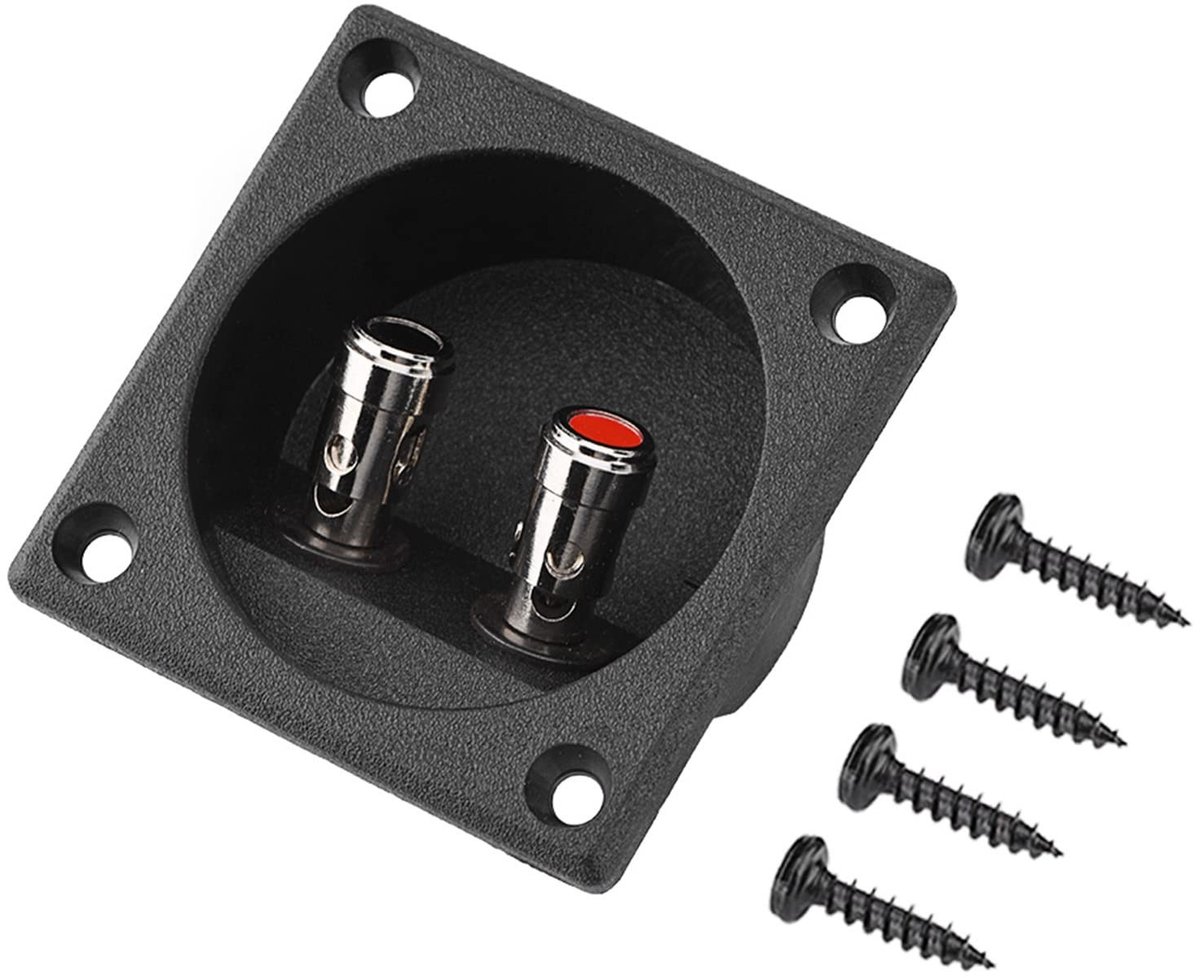 Socobeta Speaker Terminal Box - 2-Weg Binding Post voor DIY Autoradio