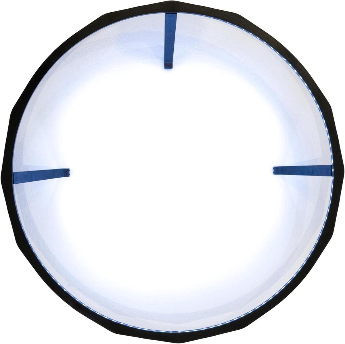 Dartbord Verlichting Ring - LED Surround Licht - Precisie Dartspellen - Ultraheldere 1800 Lumen - 663 cm Diameter - Zwart