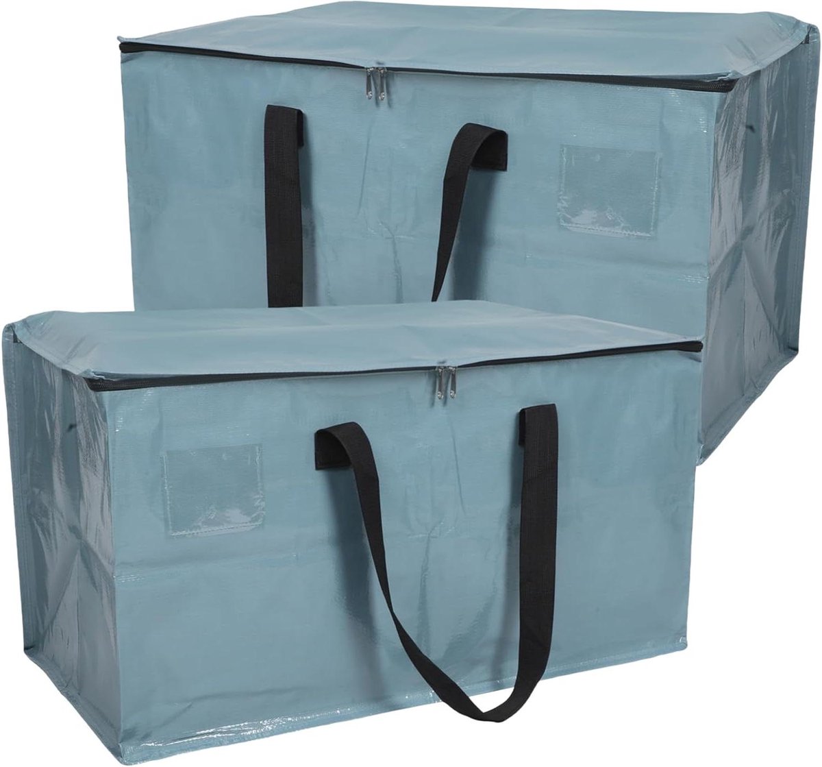 Grote Verhuisdozen - Opbergtas Herbruikbaar - Opslag Kleding - Opvouwbaar Met Handvatten - 69x36x35CM - Multi