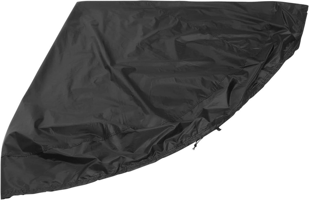 Trampoline Afdekhoes - Poolzeil - Zwembad Beschermen - Waterdicht Oxford Materiaal - 244 cm - Zwart