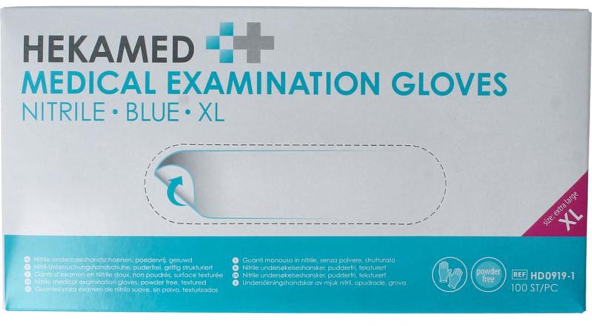 Heka Hekamed Handschoen Soft Nitril XL (100 stuks)