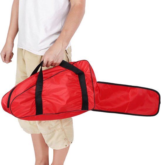 Kettingzaag Draagtas - Koffer Kettingzaag - Veilig Transport - Verdikte Oxford Stof - Tot 16 Inch - Grijs — afbeelding 3