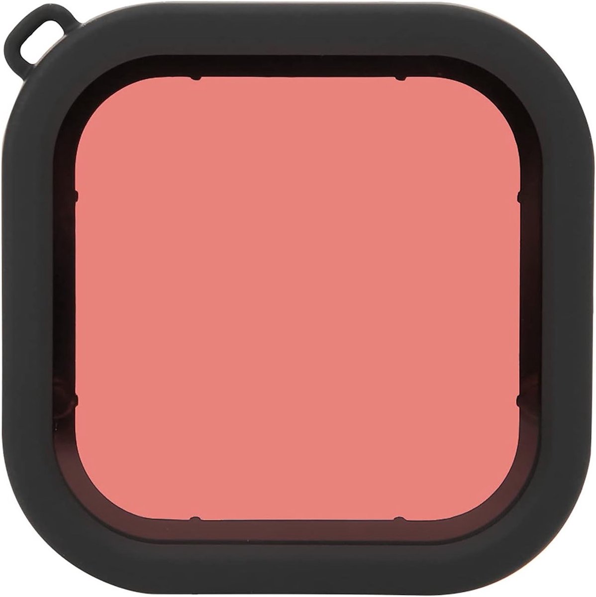 Duikfilter met Touw voor 8 Potten - Rode Lens voor Actiecamera's, Onderwaterfotografie en Duikaccessoires