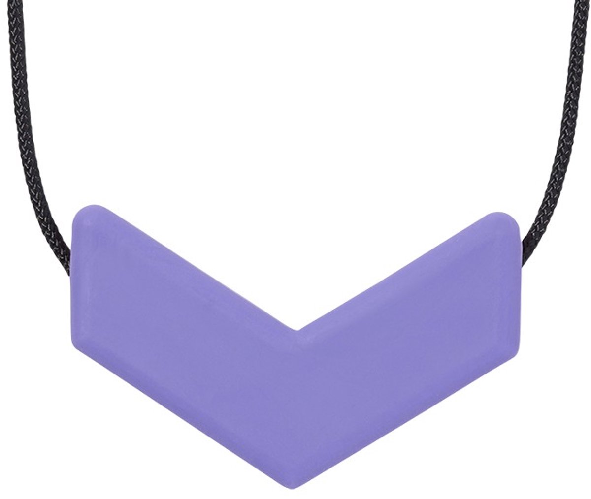 ARK Therapeutic kauwketting speelgoed chevron lavendel XXT kind.