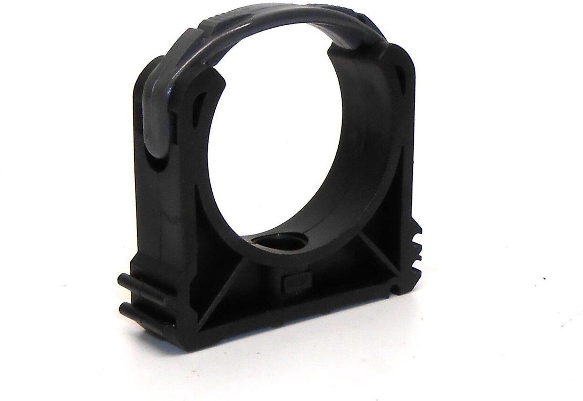 Druk PVC - Buisklem 125mm + clip